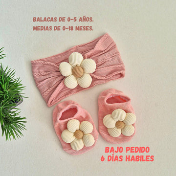 Balacas con medias.